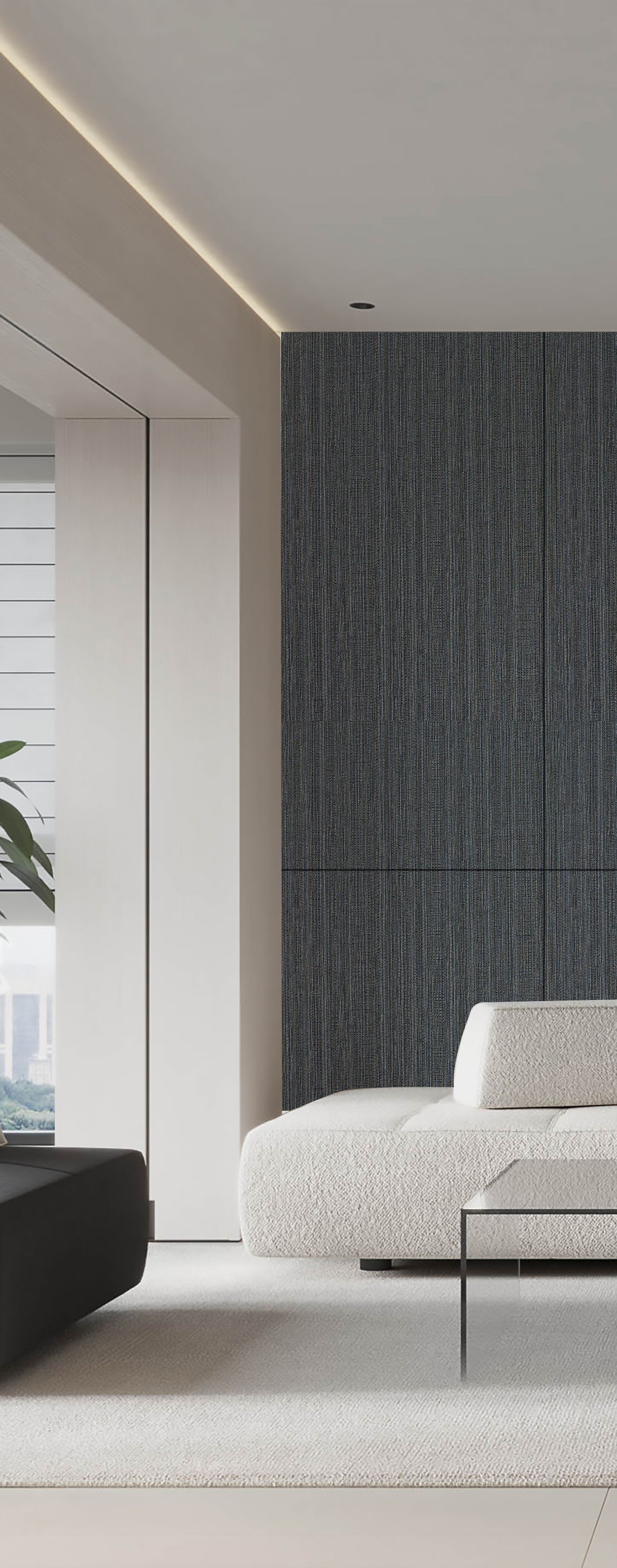 Cassiopeia Wall Fabric Installation