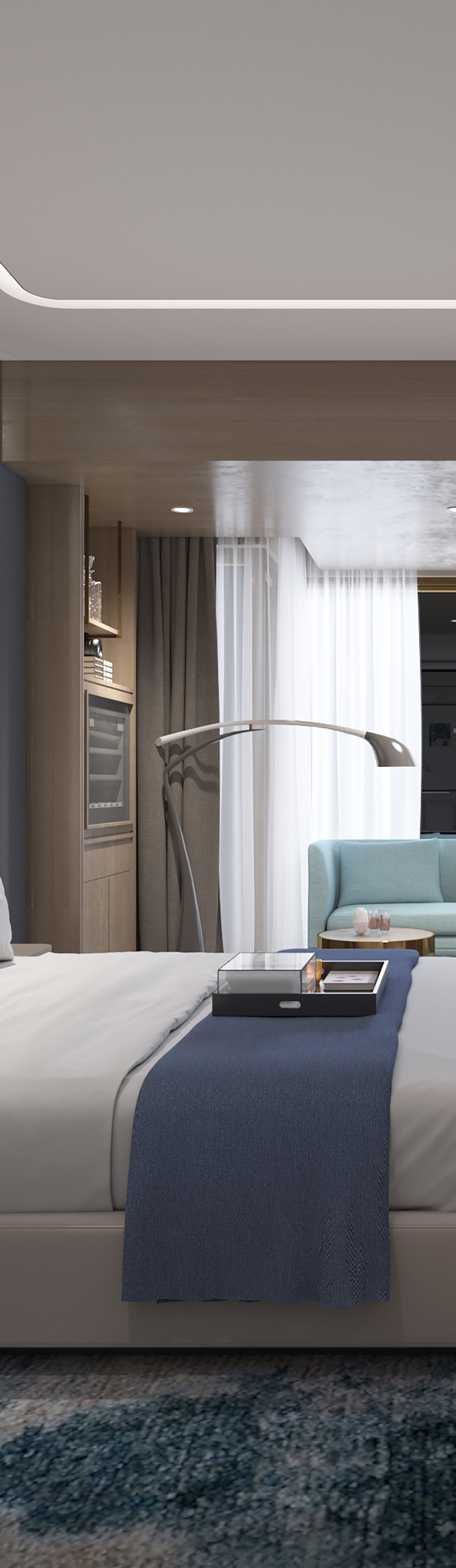 Cassiopeia Satin Installation